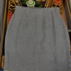 Vintage hounds tooth skirt